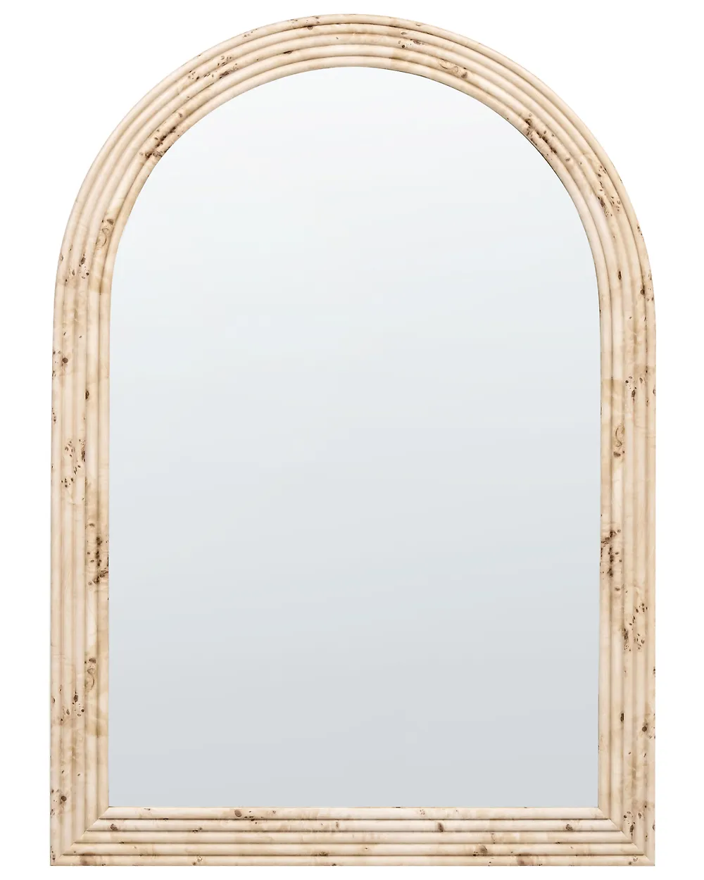 Wandspiegel MILLERY 73 cm 102 cm Hellbraun