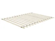 Bett mit Lattenrost Stoff AMBASSADOR 140 x 200 cm Schwarz_925738