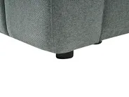 Modular U-Shape Sofa 8 Seater KIVVIK Fabric Green_1045898