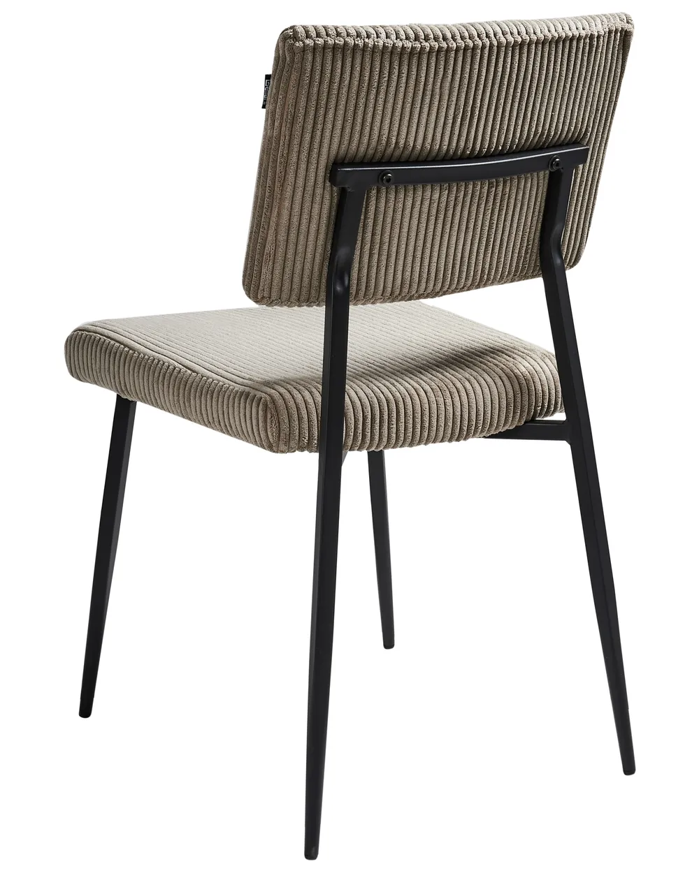 Esszimmerstuhl 2er Set STURGIS Cord Taupe_962567