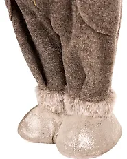 Weihnachtsdekoration 2er Set PAROLA 39/54 cm Zwerg Braun_1174982