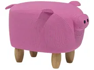 Animal Stool PIGGY Pig Fabric Pink_710647