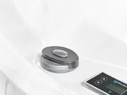 Outdoor Whirlwanne mit LED MARFIL Dunkelgrau_1069419