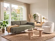 Chaiselongue SAVASSE Kunstleinen Grün_1156488