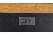 Garten Ecksofa mit Tisch 4-Sitzer BRACCIANO zertifiziertes Akazienholz Hellbeige linksseitig_956387