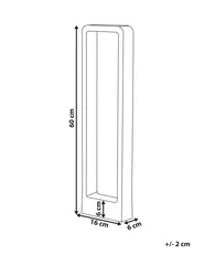 LED Pollerleuchte PERDIDO Schwarz_917026