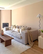 Sofa 3-Sitzer GLORVIKA II Stoff Taupe_1006151