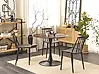 Dining Table BOCA Dark Brown 90 cm 90 cm