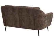 Living Room Set 3 Seater EIBY Chenille Dark Brown_1004244