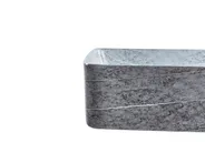 Aufsatzwaschbecken ARTAJ 61 x 35 cm Keramik Grauer Betoneffekt_922238