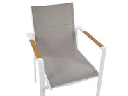 Garden Dining Set 4 Seater MALETTO/BUSSETO Metal Grey_923138
