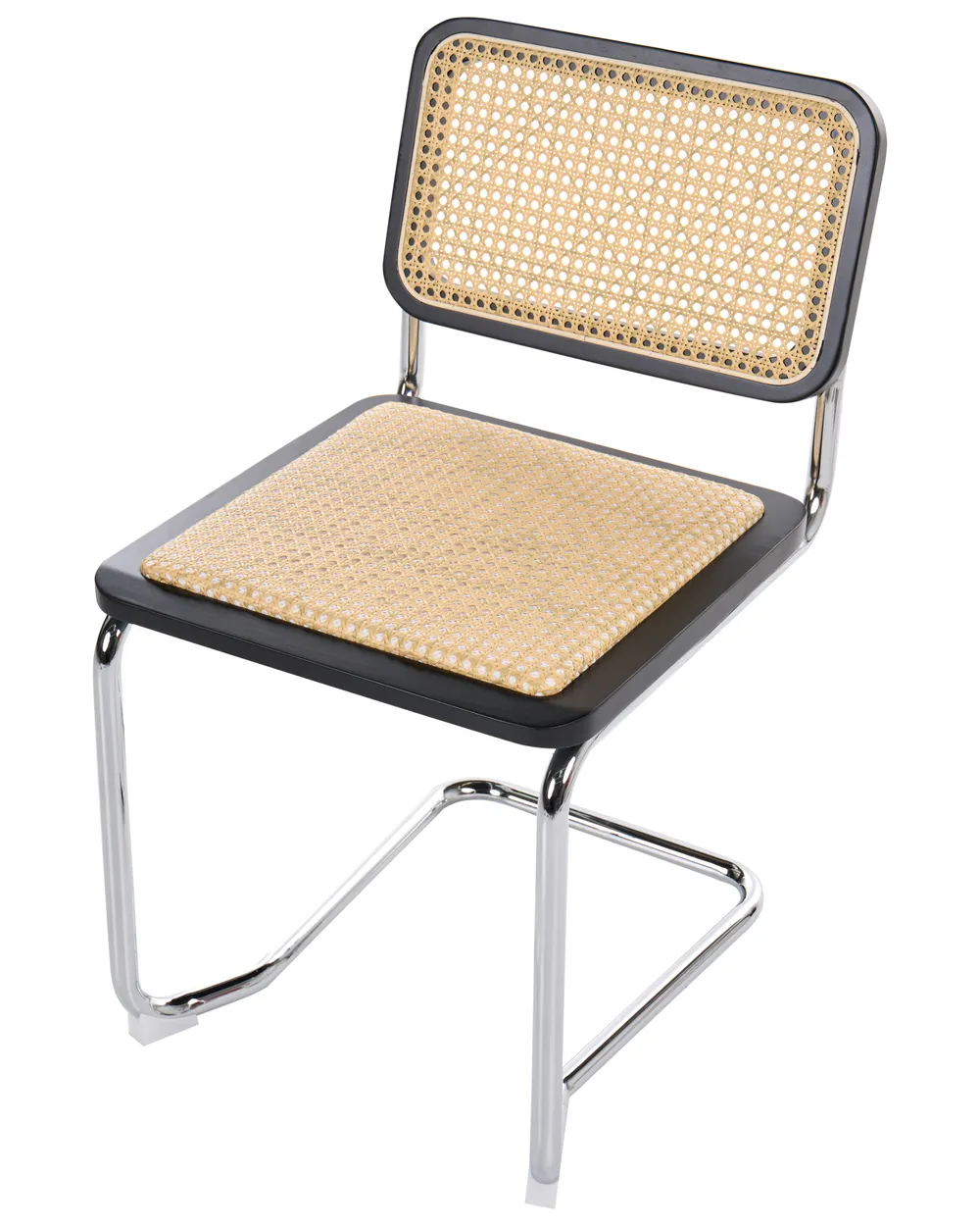 Esszimmerstuhl 2er Set CORDOVA Rattan Schwarz_1061949