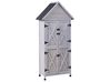 Tool Shed SENIGA 85 cm 46 cm Fir Wood Grey