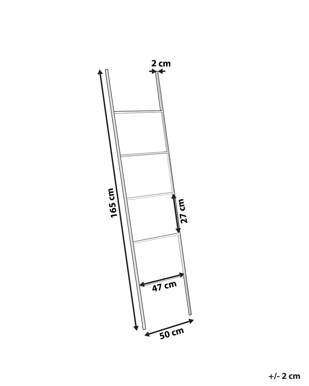 Towel Stand ARIBIBI Metal White_787877