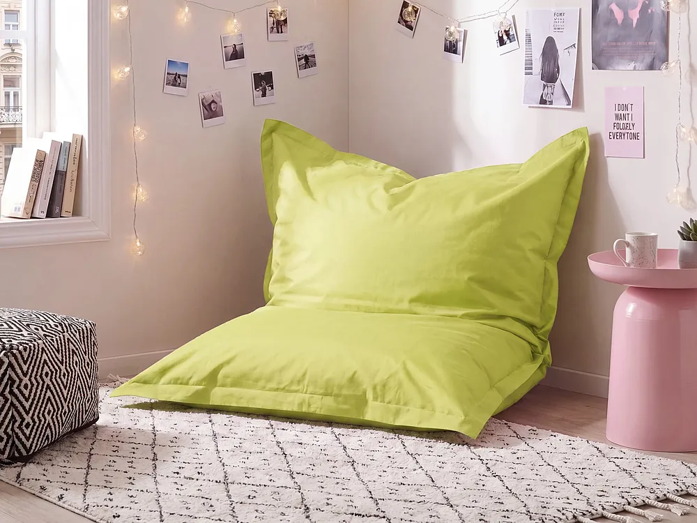 Sitzsack 300 L FUZZY 140 cm 180 cm Limettengrün_1150525