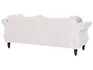 Sofa 3 Seater SKIEN Velvet Light Beige_1170454