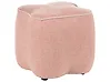 Pouf JUNO Stoff Rosa