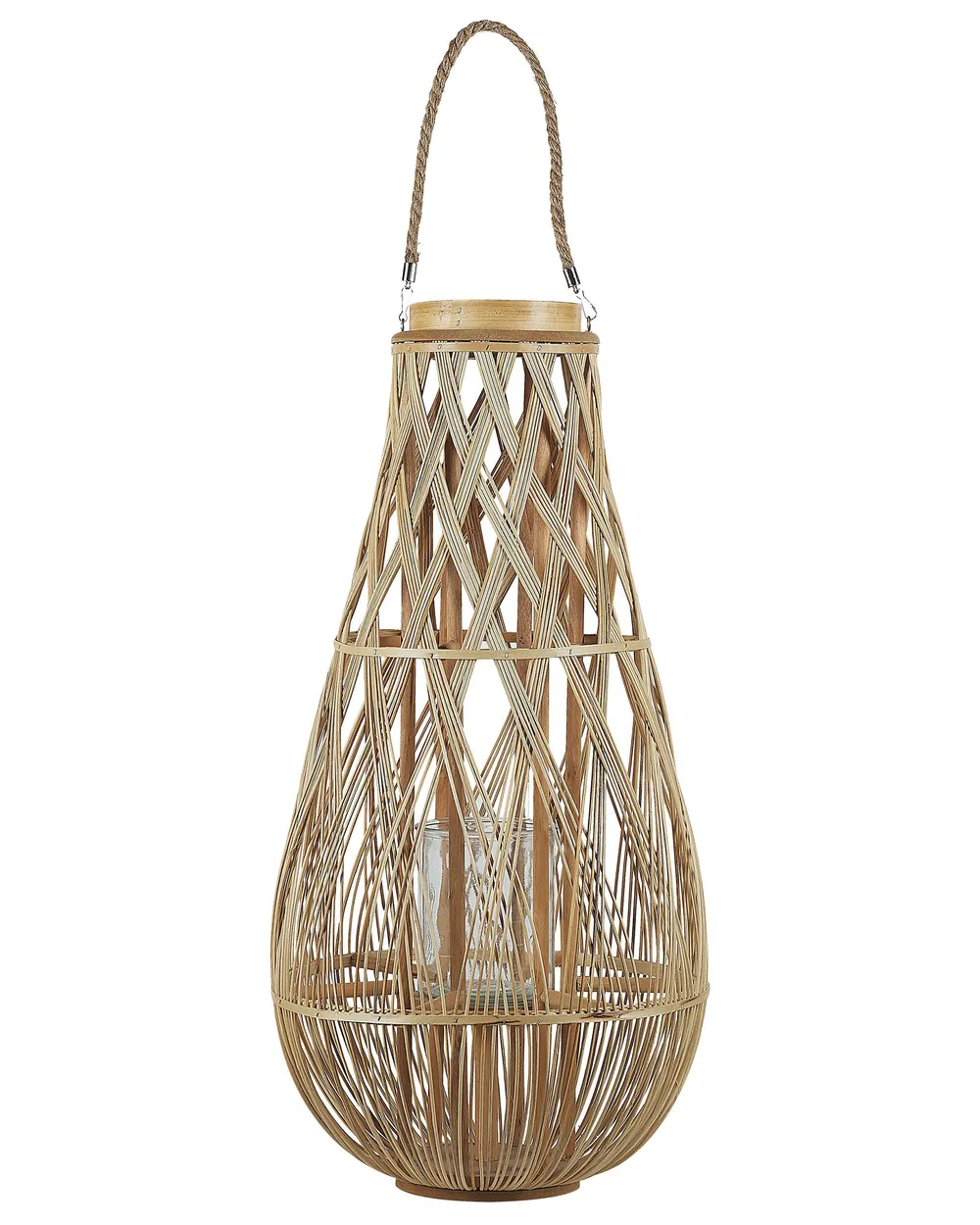 Laterne TONGA 77 cm Bambus Naturfarben_774152