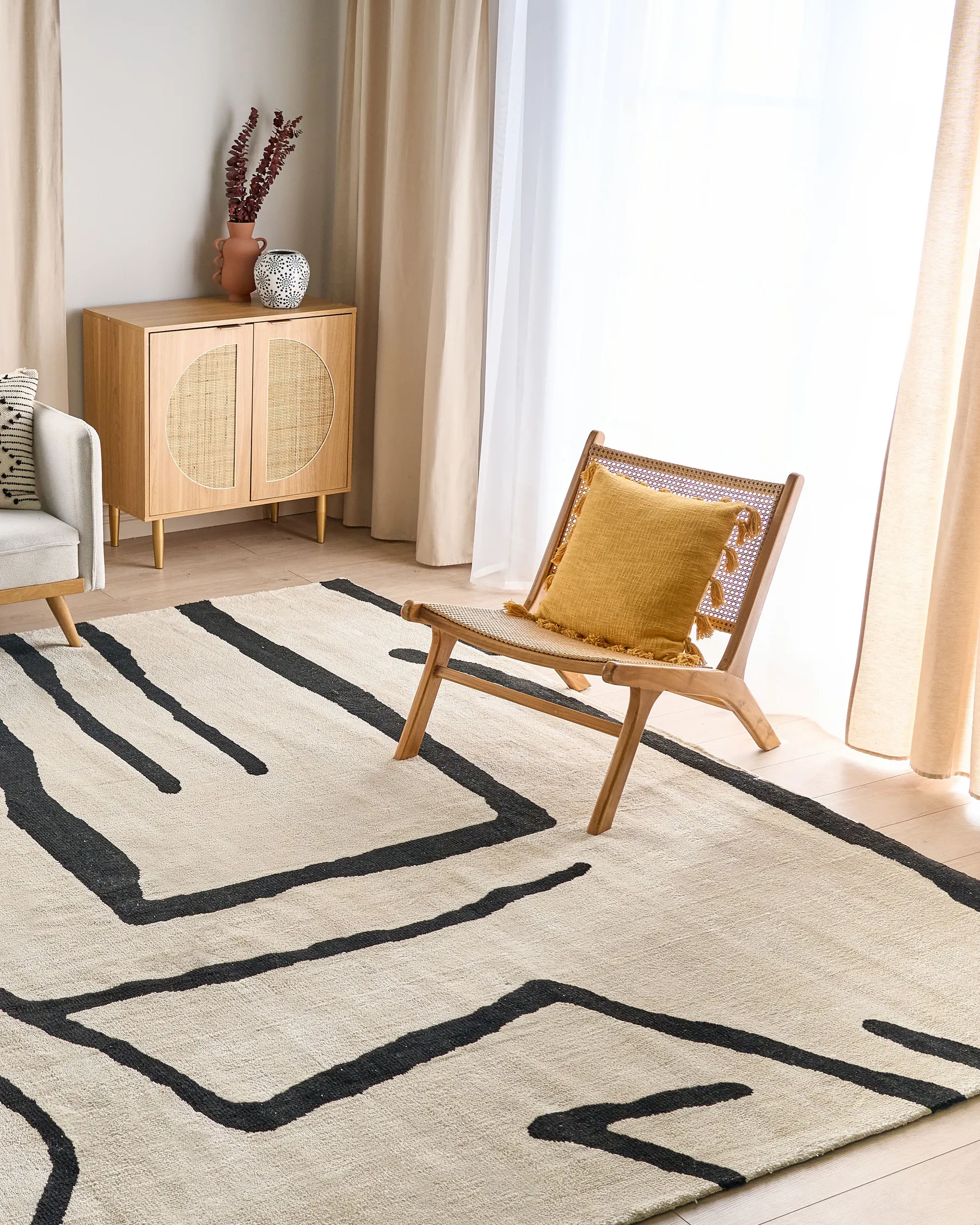 Teppich KOLPUR Hellbeige 300 x 400 cm_885708