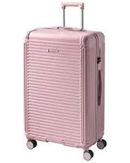 Set of 3 Hard Shell Suitcases MYNTIS Pink_1055644