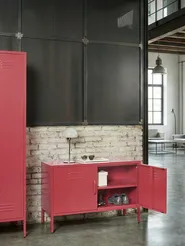 Büroschrank URIA Metall Rot_1043413