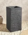 Blumenkübel DION 40 cm Schwarz