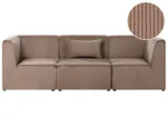 Modulsofa 3-Sitzer LEMVIG Cord Dunkelbeige_1053274