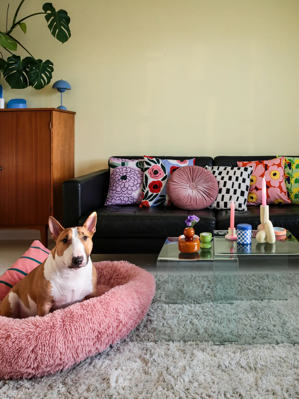 Tierbett KULU Webpelz Rosa_844751