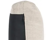 Sofa 3-Sitzer LUVOS Stoff Hellbeige_885550