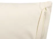 Throw Cushion CERCIS 45 x 45 cm Cotton Beige Geometric Pattern_838598