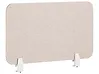 Schreibtischtrennwand WALLY 72 x 40 cm Beige