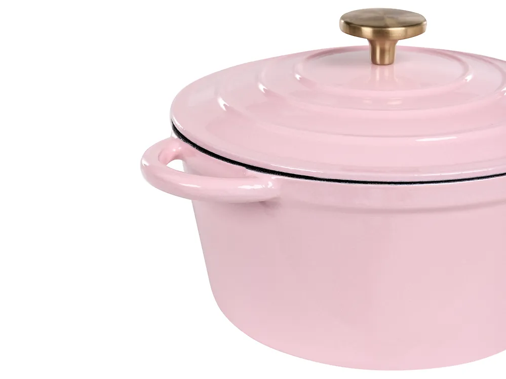 Gusseisen Kochgeschirrset 8-teilig FEURA Pastellrosa_1170299