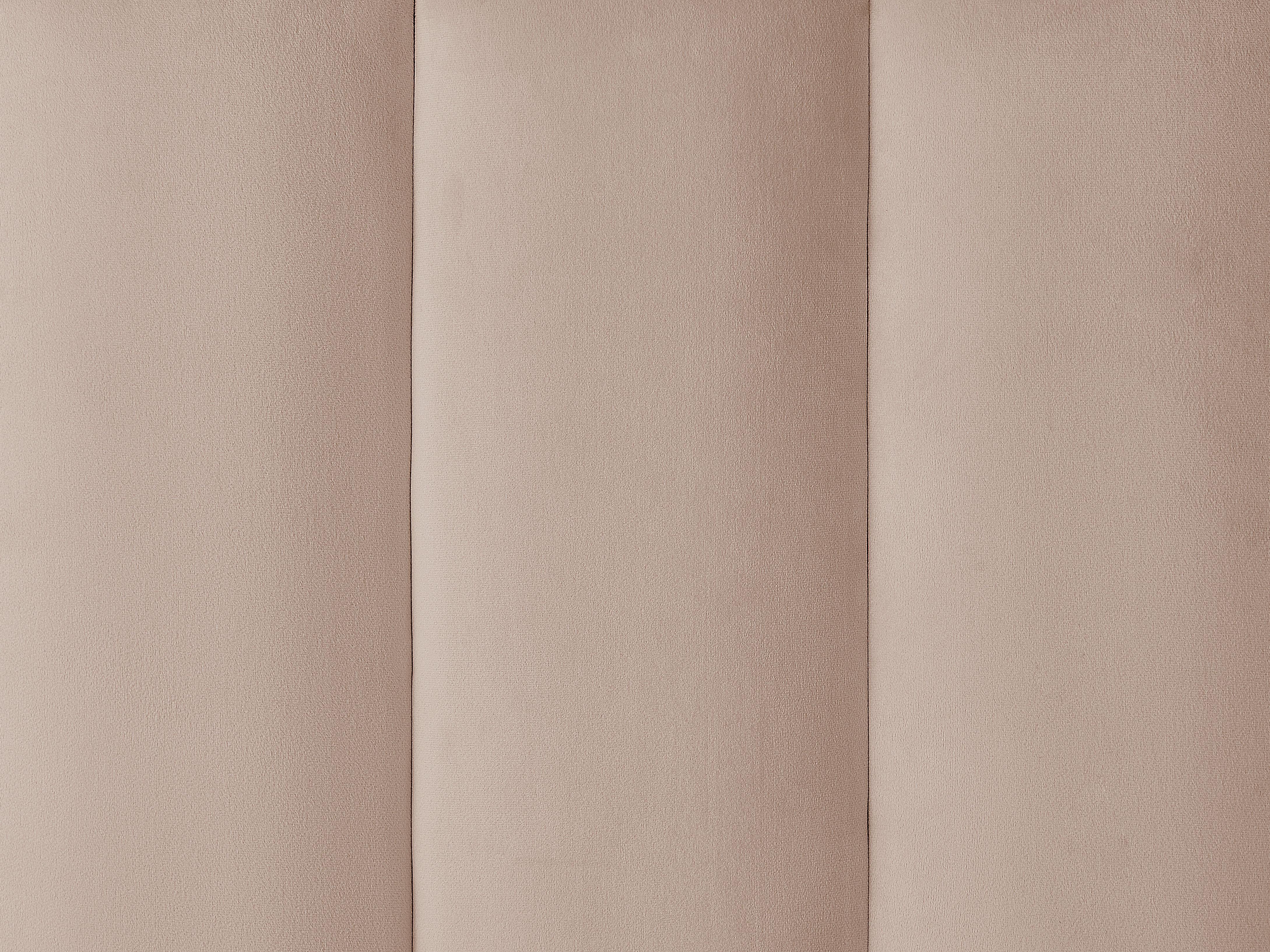 Bed Velvet MIRIBEL 180 x 200 cm (EU Super King) Taupe_870598