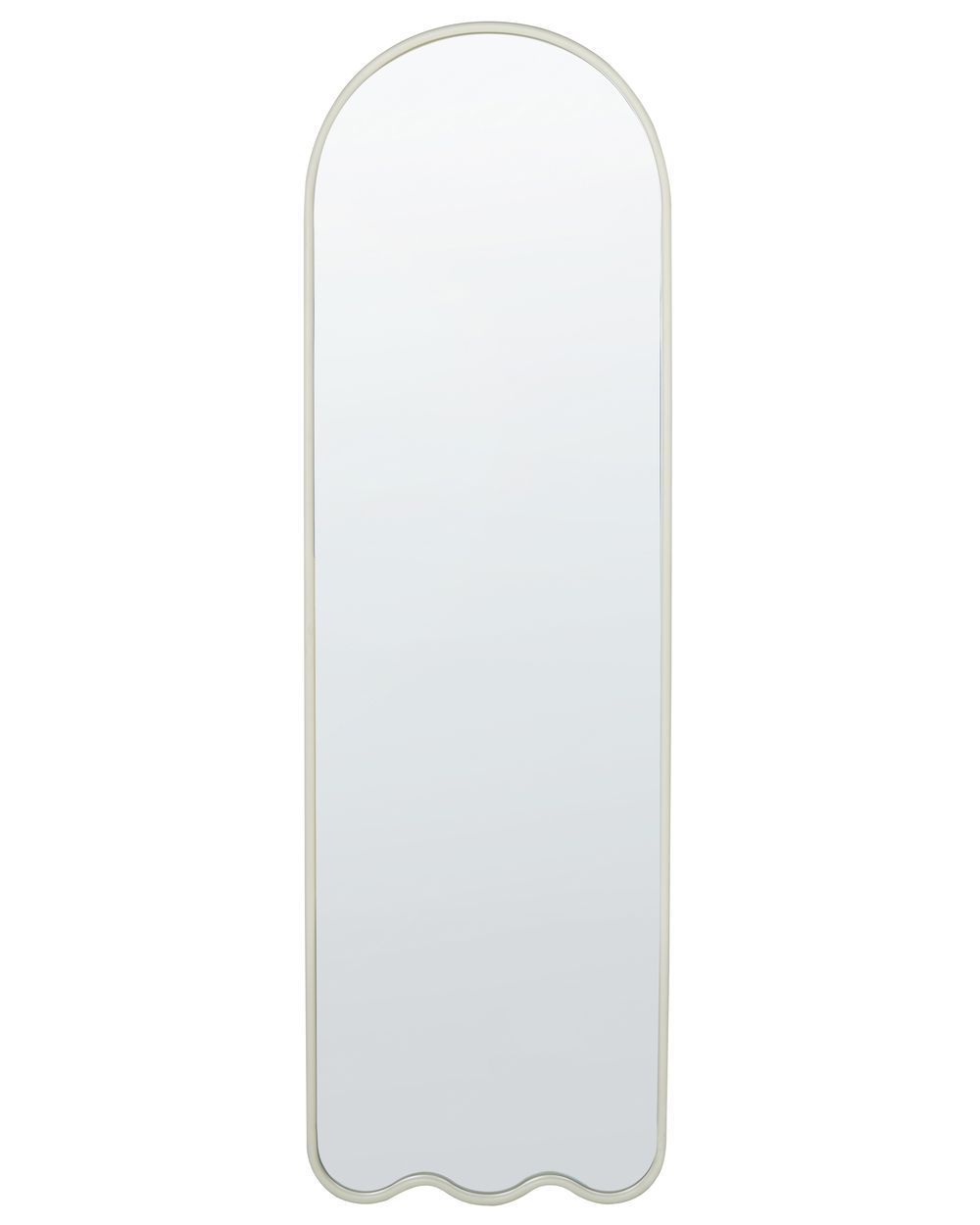 Wall Mirror BUSSY 45 cm 145 cm Metal Off-White