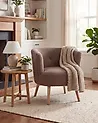 Sessel ODENZEN Bouclé Braun