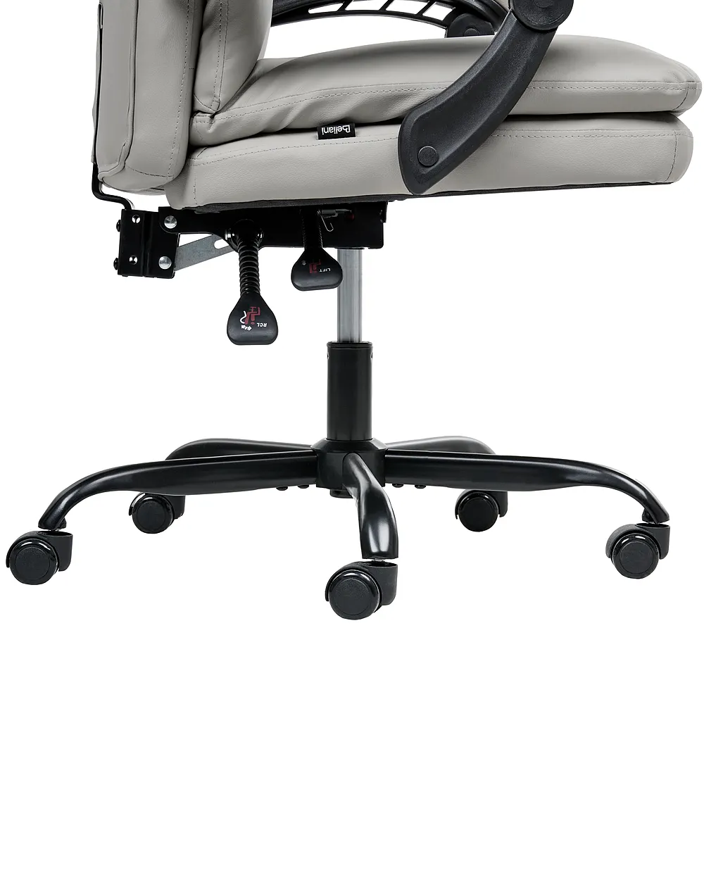 Executive Chair SERENE Faux Leather Light Grey_1161521