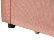 Tagesbett mit Stauraum VITTEL Stoff Rosa 90 x 200 cm_876411