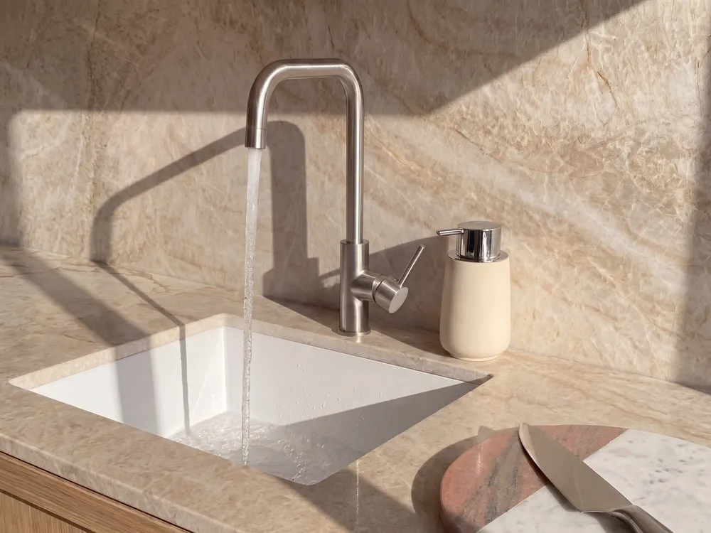 Kitchen Tap JUNTUMA Silver_1098909