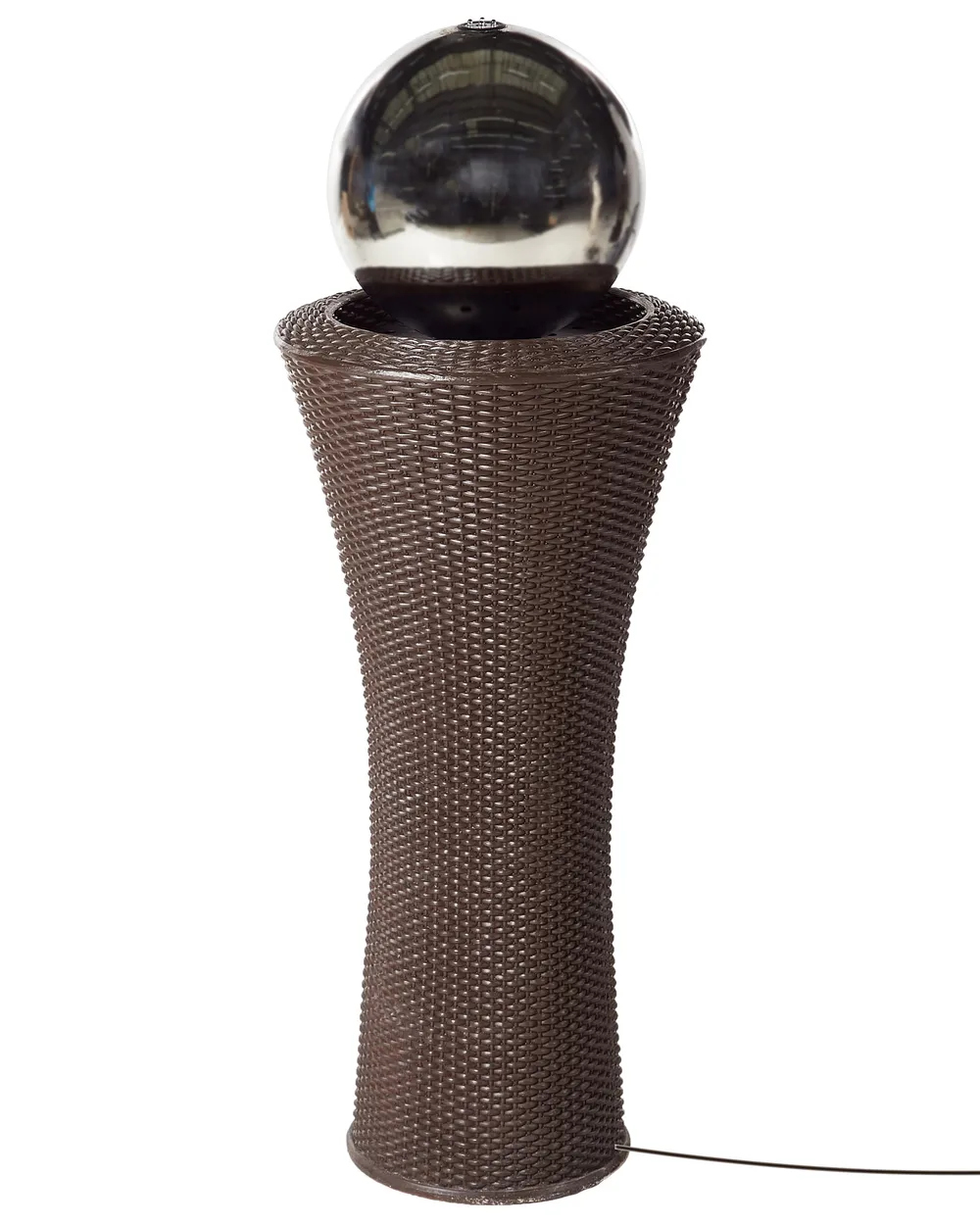 Garden Water Feature LED ZENYATTA Brown_962556