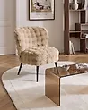 Sessel VOSS Webpelz Beige