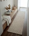 Kunstfellteppich MITCHELL Beige 80 x 300 cm