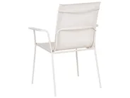 Gartenmöbel Set 4-Sitzer CARAVINO Metall Hellbeige_1078223