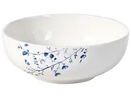 24-Piece Dinnerware Set MAHLEB Porcelain White/Blue_1191971