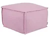 Pouf SHERALI Baumwolle Rosa