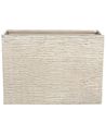 Blumenkübel EDESSA 80 cm Hellbeige