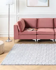 Faux Fur Rug THATTA Grey 160 x 230 cm_858681