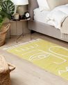 Outdoorteppich YAVU Gelb 80 x 150 cm