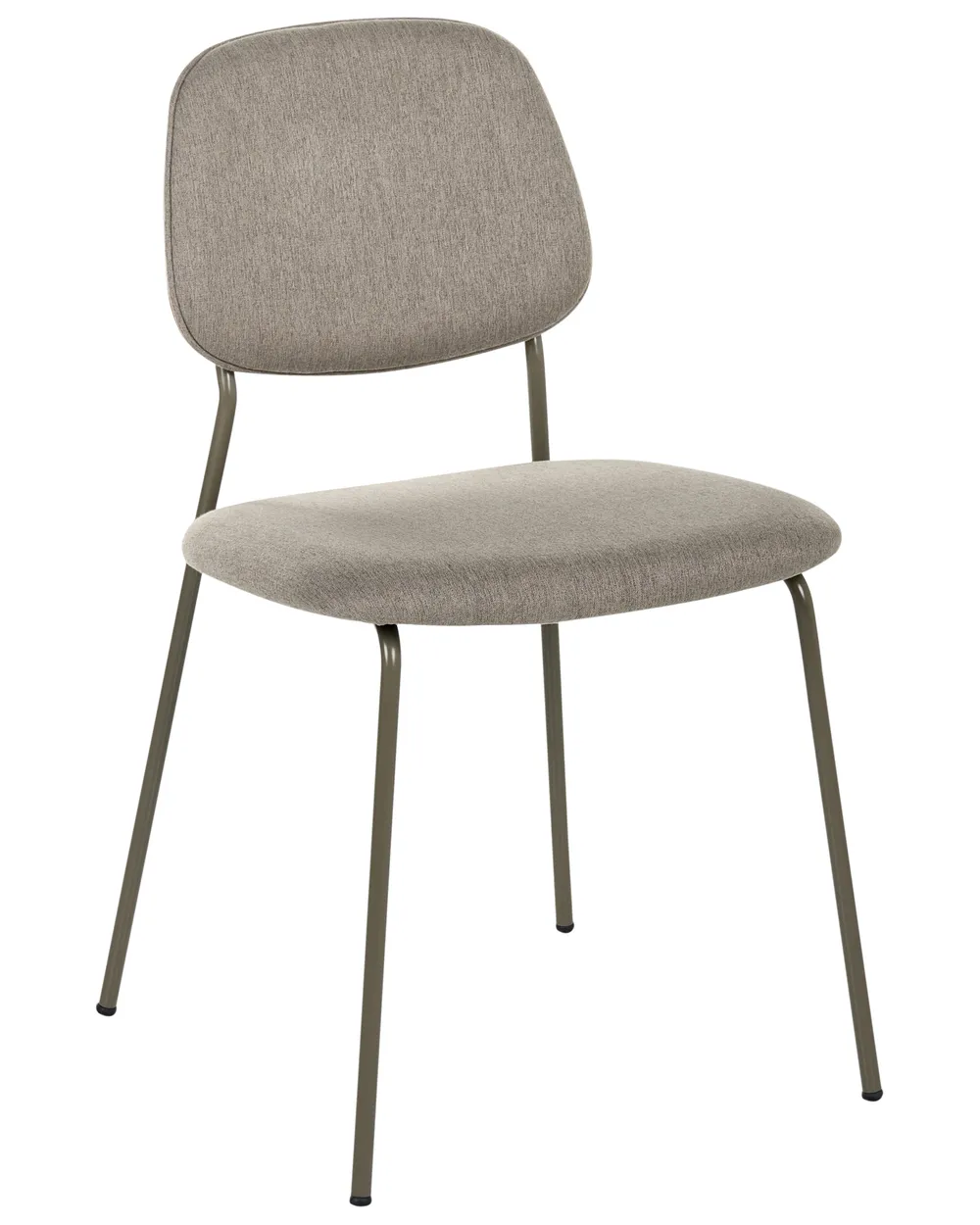 Esszimmerstuhl 4er Set RILEY Stoff Taupe_1039711