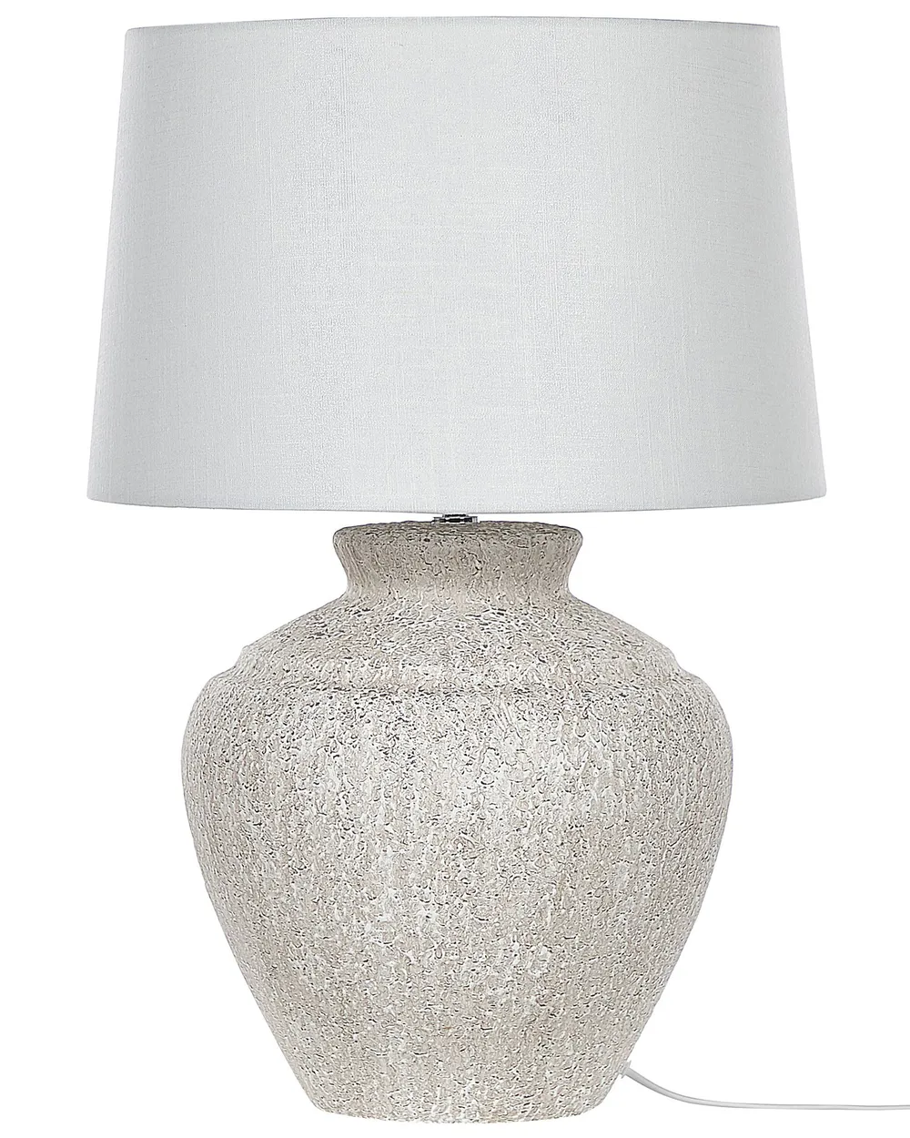 Tischlampe CAINE Keramik Hellbeige_877403