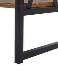 Console Table AYDEN Dark Brown_757255